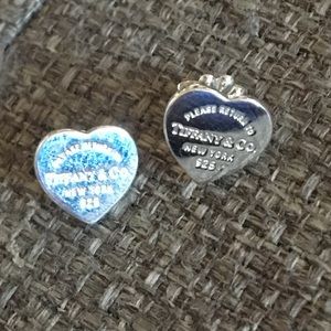Tiffany and Co Mini Heart Earings